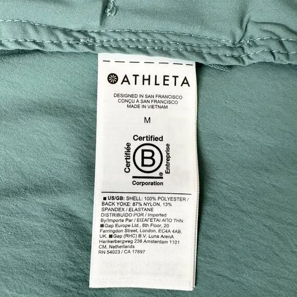 NEW Athleta Advantage Poplin Jacket Size Medium - Picture 12 of 14